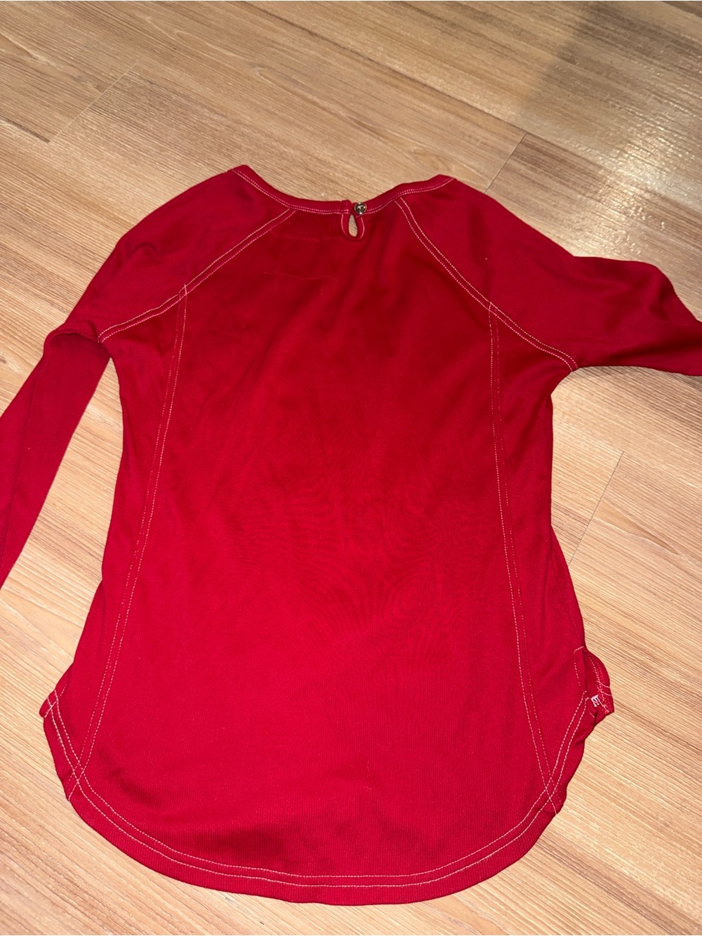 Double D Ranch Red 'Rodeo Sweet' Long Sleeve Tee - Picture 3 of 3